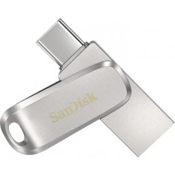 Memorie USB Sandisk USB-A 3.1 / USB-C Ultra Luxe Dual Drive 1TB SDDDC4-1T00-G46 Gri
