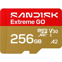 Card Sandisk microSDXC Extreme GO Android A2 256Gb Clasa 10 / UHS-1 U1 SDSQXGN-256G-GN6MN