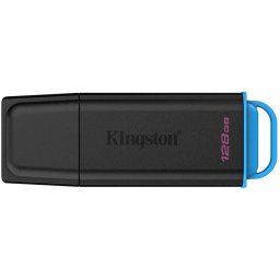 Memorie USB Kingston DataTraveler Exodia Interfata USB 3.2 Gen 1 128GB Negru/Albastru