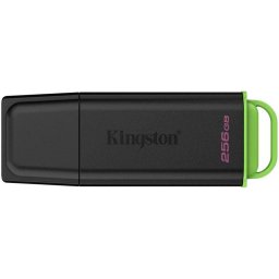 Memorie USB Kingston DataTraveler Exodia Interfata USB 3.2 Gen 1 256GB Negru/Verde