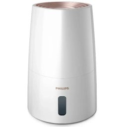 Umidificator Aer Philips Seria 3000 HU3916/10 Rezervor 3L Putere 25W Alb/Rose Gold
