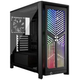 Carcasa Corsair Corsair FRAME 4000X RS Midi-Tower E-ATX - 4x RS120-LÃ¼fter Negru