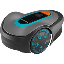 Robot de Tuns Gazonul / Iarba Gardena SILENO Minimo 350 (15208-47) Latime de Lucru 16CM Control prin Aplicatie Bluetooth Gri/Negru/Albastru