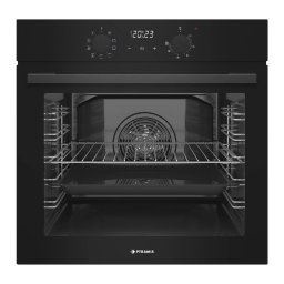 Cuptor Electric Pyramis 60IN 4020 ND 3Glass Incorporabil 76L Clasa A Negru