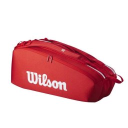Geanta Tenis WILSON Super Tour 6PK 2025 Rosu