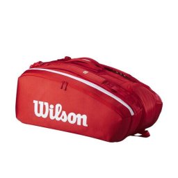 Geanta Tenis WILSON Super Tour 15PK 2025 Rosu