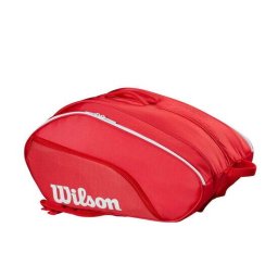 Geanta Padel WILSON Tour Buzunare Accesorii Rosu
