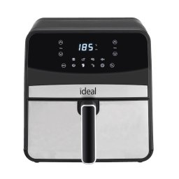 Friteuza cu Aer Cald Eldom IDEAL Capacitate 6.5L Putere 1800W Negru/Inox