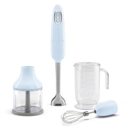 Blender de Mana Smeg 50's Style HBF03PBEU Recipient 1.4L Accesorii 700W Albastru Pastel