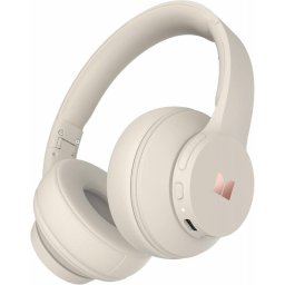 Casti Monster Handsfree Bluetooth Mission 100 MultiPoint A2DP ANC Alb