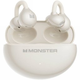 Casti Monster Handsfree Bluetooth AirClip AC200 TWS Crem