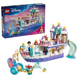 LEGO Barca nunÈii regale a lui Ariel Numar piese 519 Varsta 6 + ani