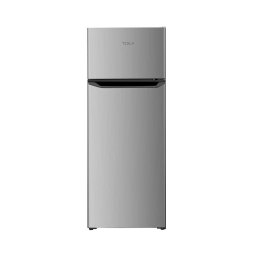 Frigider cu 2 Usi Tesla WG RD2101HSE Capacitate 206L Iluminare LED H 143CM Clasa E Argintiu