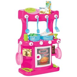 Jucarie Bucatarie PILSAN Hamarat Kitchen Set +3ani Roz