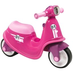 Scuter SMOBY Ride-On cu Cheie +1.5ani Roz