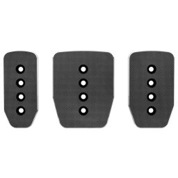 Set 3 Fete pentru Pedale Simagic Black