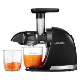 Storcator Lent prin Presare la Rece AMZCHEF 1501-BK-SM 150W Negru