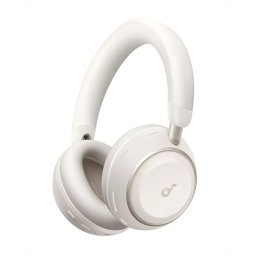 Casti Wireless Anker Soundcore Space 2 ANC LDAC Hi-Res Bluetooth 6.1 Autonomie 50 Ore Alb