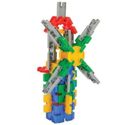 Set Constructie PILSAN Building Blocks 320 Piese in Cutie +3ani Multicolor
