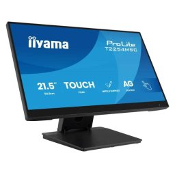 Monitor Iiyama PROLITE 21.5inch T2254MSC-B2AG Full HD 1920 x 1080 Touchscreen Negru