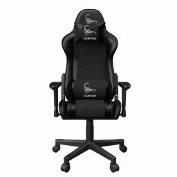 Scaun Gaming Gembird GC-SCORPION-06X Reglabil Mesh si Piele Maxim 136KG Negru