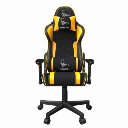 Scaun Gaming Gembird GC-SCORPION-05X Reglabil Maxim 136KG Negru/Galben