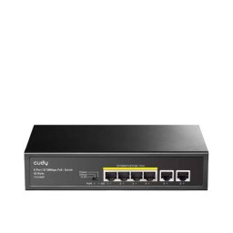 Switch CUDY 6 porturi Black