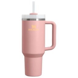 Termos Stanley 1913 Quencher H2.O FlowState 0.89L Peach Rose