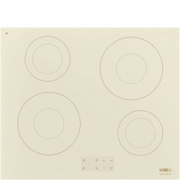 Plita Incorporabila pe Inductie Smeg SI2641DP Coliniale Line 4 Zone de Gatit Control Touch 60CM Crem