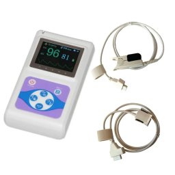 Pulsoximetru Profesional Contec CMS60D Model 2025 cu Senzor Adulti si Pediatric Alb