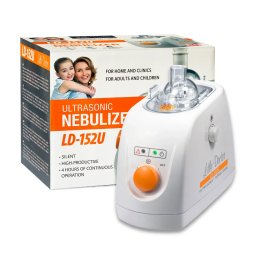 Aparat Aerosoli cu Ultrasunete Little Doctor LD-152U Debit si Dimensiuni Particule Reglabile Alb