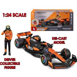 Macheta BBURAGO 1:24 Formula Mclaren Mcl38 Lando Norris