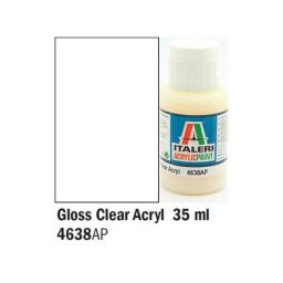 Vopsea Acrilica Italeri Lac Acrilic Lucios 35ml +8 ani