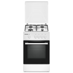 Aragaz Heinner HFSC-K50WH Gaz 4 arzatoare 50cm White