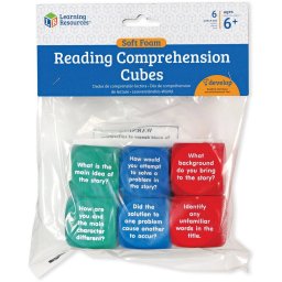 Jucarie Educativa Learning Resources Cuburi pentru intelegerea Textului ENG +6 ani