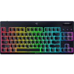 Tastatura Mecanica Wireless Razer Blackwidow V4 LP TKL Yellow Linear Switch US Black