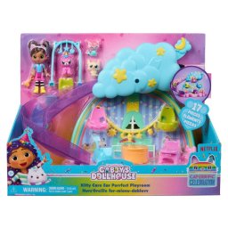 Set de Joaca cu Figurine Gabby's Dollhouse Gabby's Dollhouse - Camera de Joaca Kitty Care Ear Purrfect Varsta 3 Ani+ Multicolor