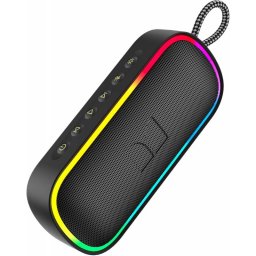 Boxa Portabila Monster Bluetooth S150 Plus 40W TWS RGB Waterproof Negru