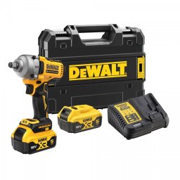 Cheie de Impact DeWALT DCF891P2T XR 18V 812Nm 2 Acumulatori 5Ah si Incarcator in Valiza Transport Galben/Negru