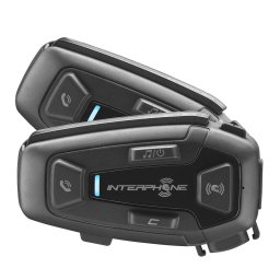 Casti Interphone U-COM 8R Intercom 1600m Negru