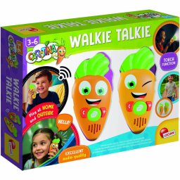 Set Walkie Talkie LISCIANI Carotina 2 Statii Varsta 3 Ani+ Multicolor