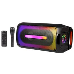 Boxa Portabila BLOW CityLIGHT 30-391# Bluetooth Iluminare LED Telecomanda si Microfon Incluse 160W Negru