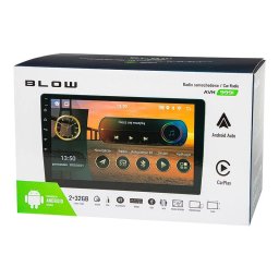 Multimedia Player Auto BLOW AVH-9991 1DIN Ecran Tactil 9Inch Radio Android Wi-Fi GPS CarPlay RAM 2GB + ROM 32GB Negru