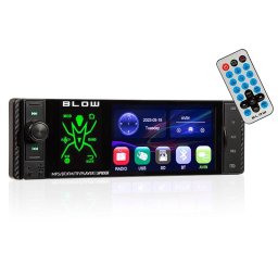 Player Auto BLOW SPIDER Ecran 4Inch Radio FM RGB MP5 RDS USB micro SD Bluetooth Negru