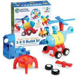Set Experimente Learning Resources Racheta Tren Elicopter +2 ani