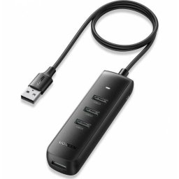 Hub USB UGREEN CM416 4 x USB-A 3.0 1m Negru