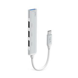 Hub USB Havit HB41 4in1 Argintiu