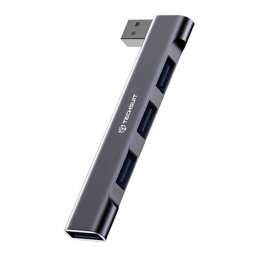 Hub USB Techsuit H14 ZenithDock 4in1 Gri