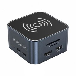 Hub USB WZK WHBC09Y8S 12in1 Gri