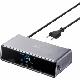 Hub USB Anker Prime 3 x USB-A - 4 x USB-C - 1 x Display Port - 2 x HDMI - 1 x Jack 3.5mm - 1 x RJ45 - 1 x SD - 1 x microSD Gri